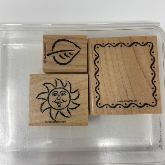 Stampin’ Up Vintage Stamps 2001 - Picture 1 of 4